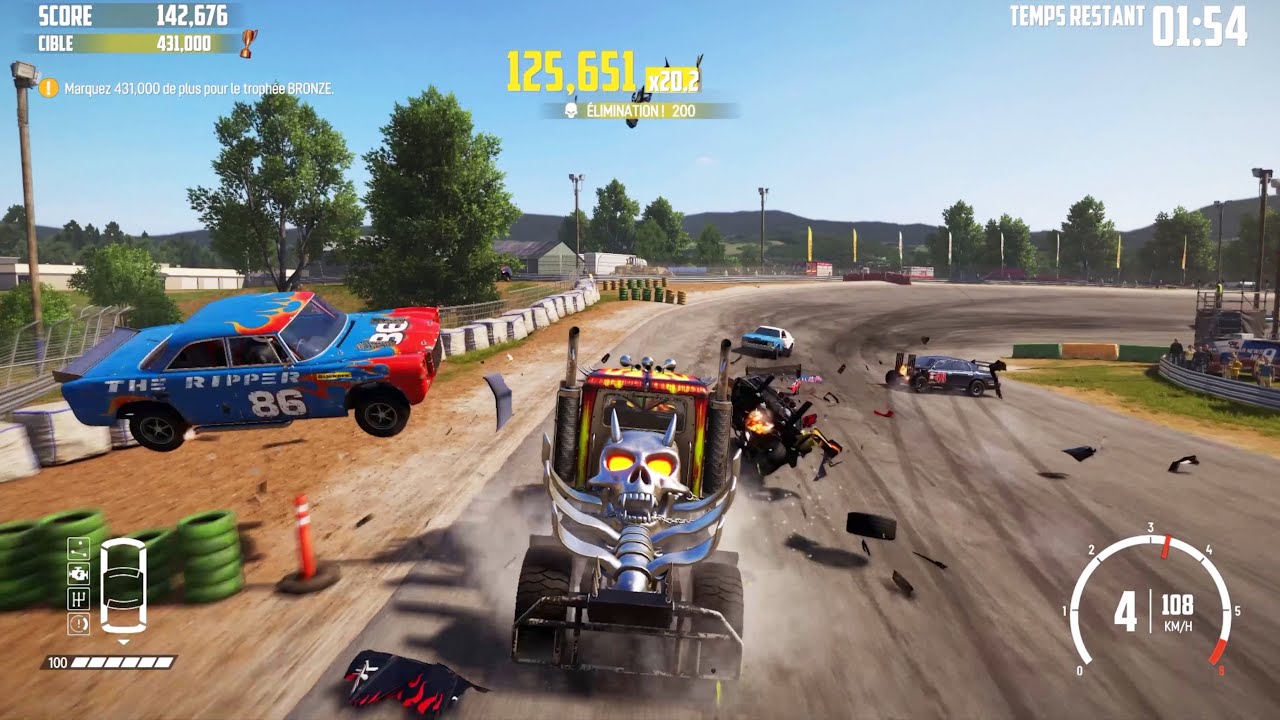 Carnage et carambolage - Wreckfest - Xbox Series X
