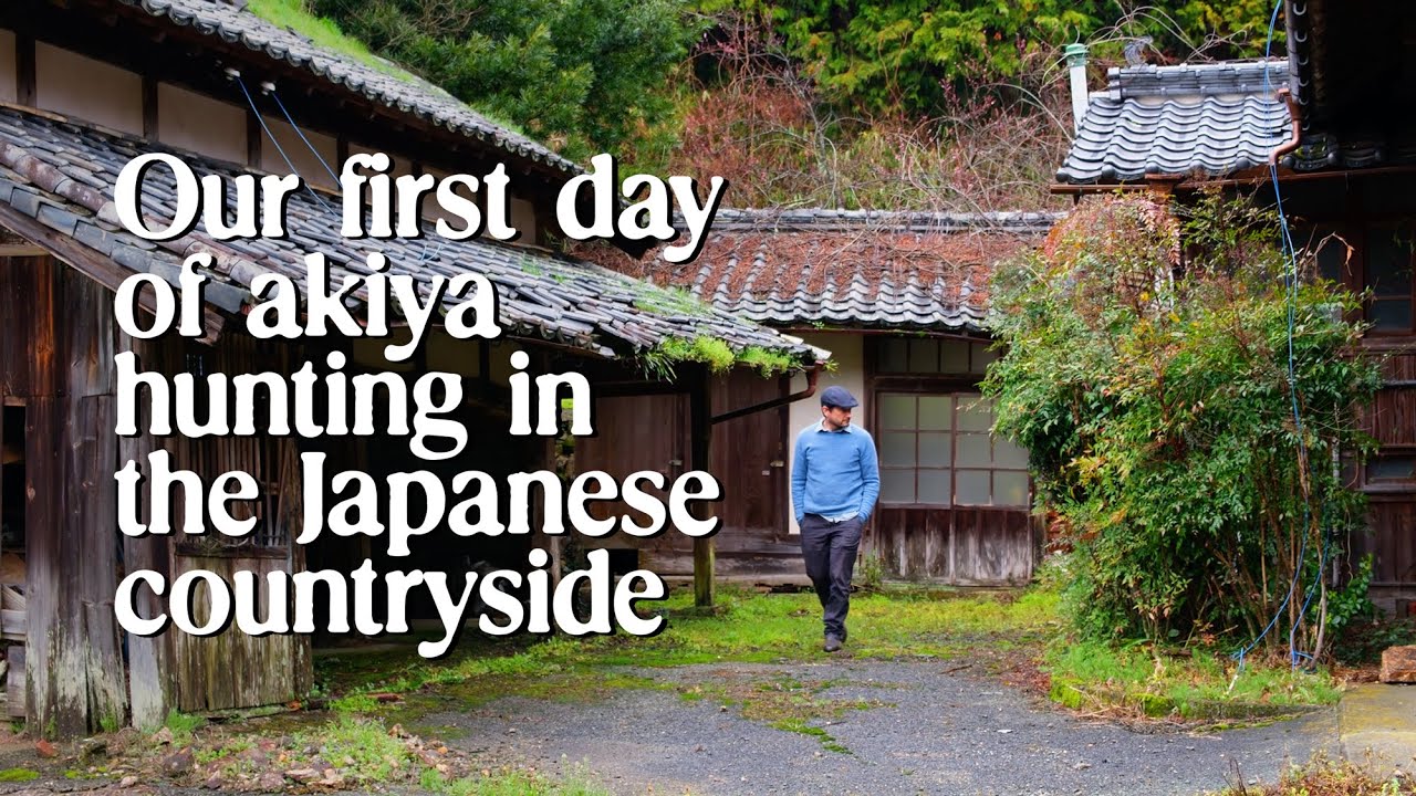Our first day of abandoned house hunting in the Japanese countryside