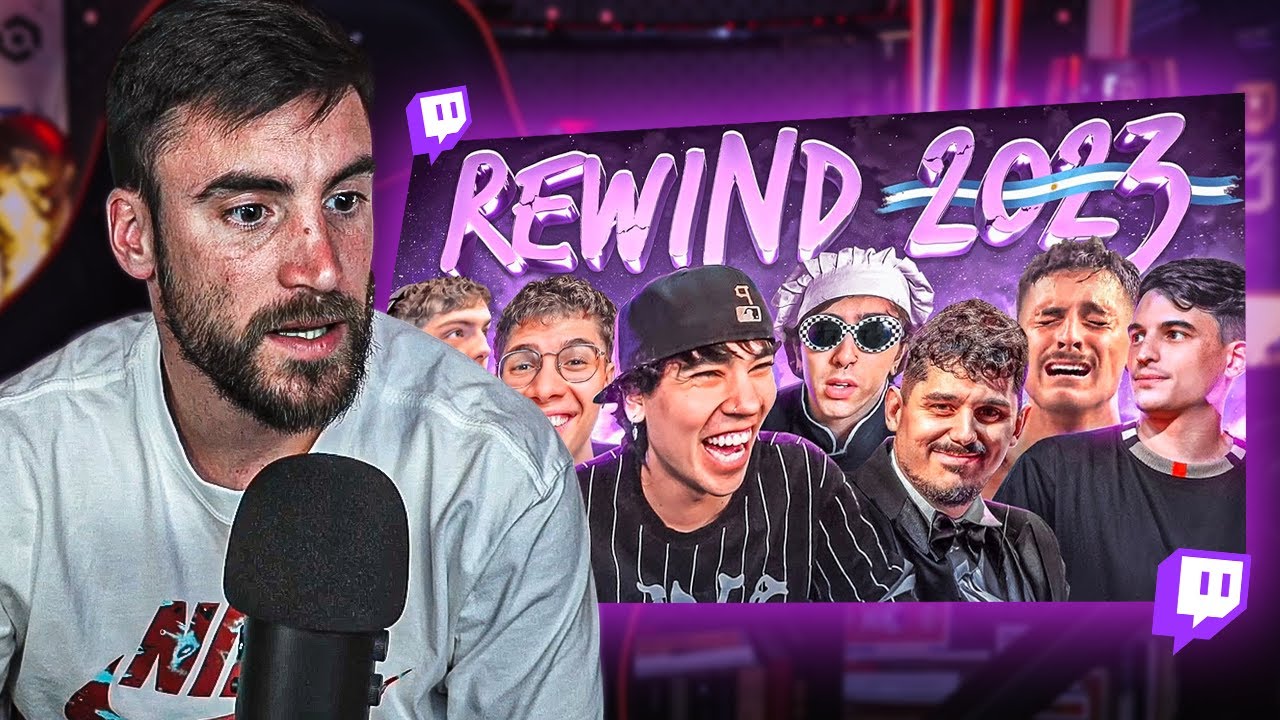 REACCIONANDO a TWITCH REWIND ARGENTINA 2023 | Tagliafico3