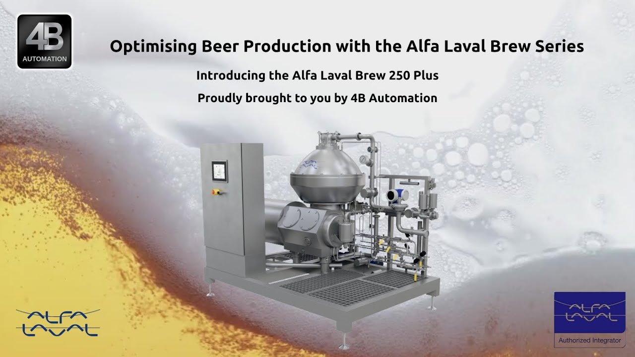 Optimising Beer Production with the Alfa Laval Brew Series