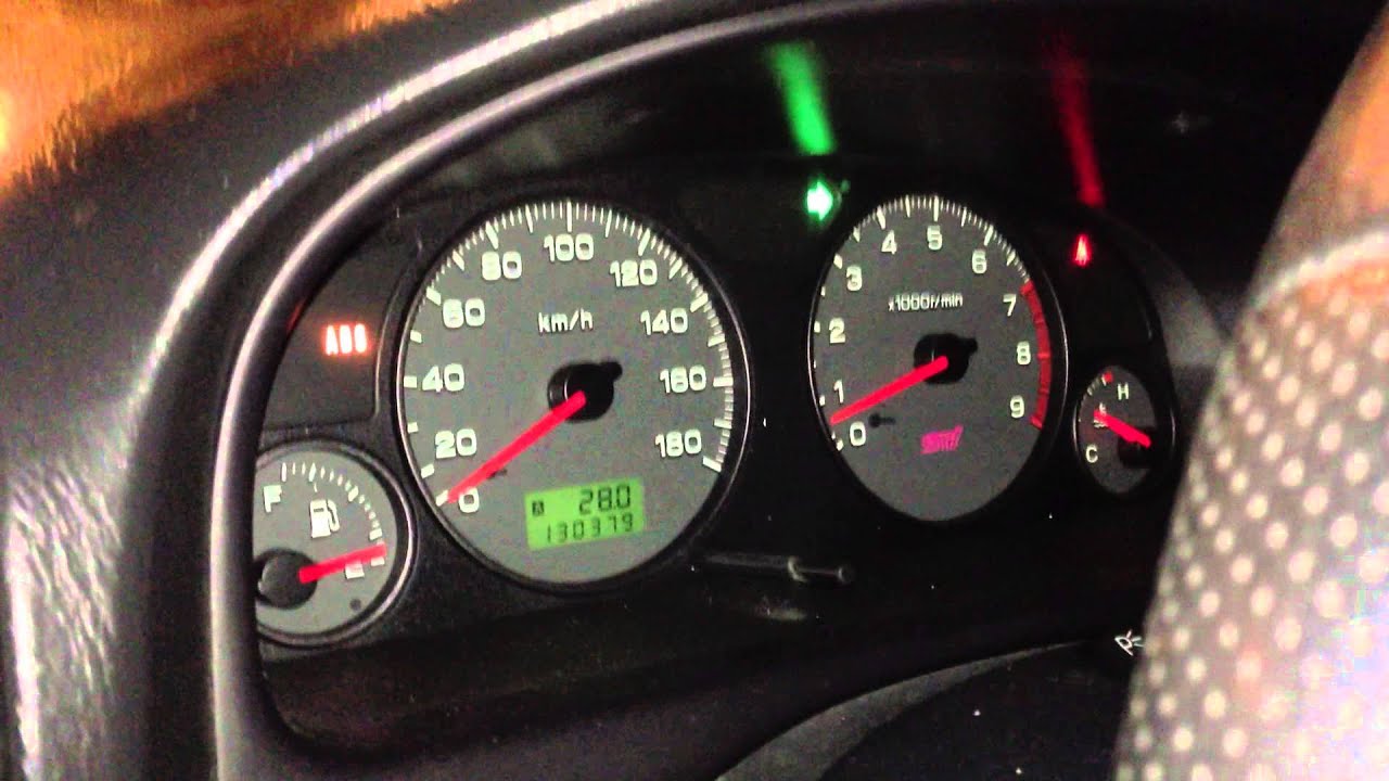 Subaru Forester sti type m  2001 год разгон 0-200km/h