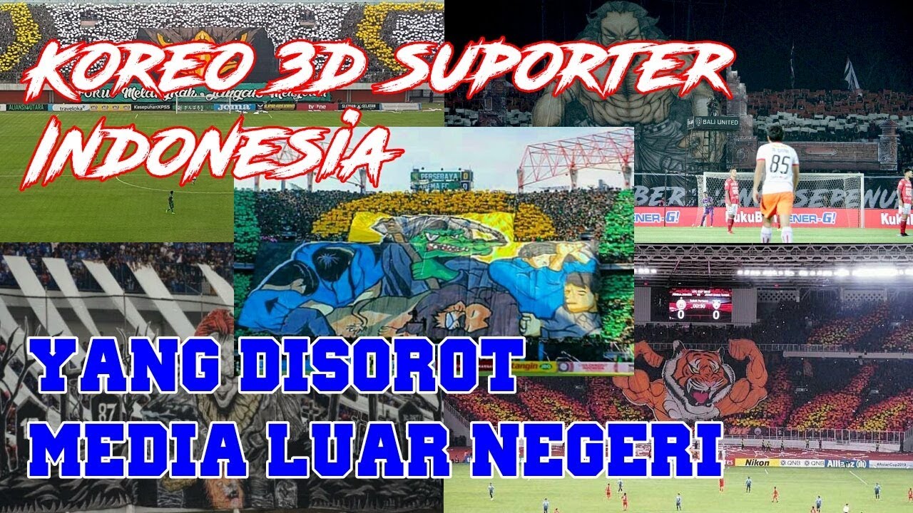 AMAZING! Best coreo of Indonesian Football Fans