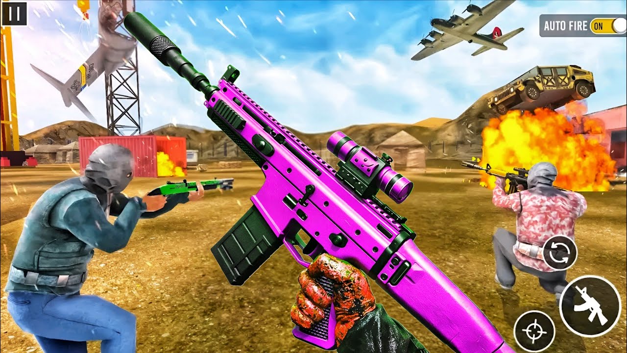 FPS Shooter Army Fire Games _ Android GamePlay 