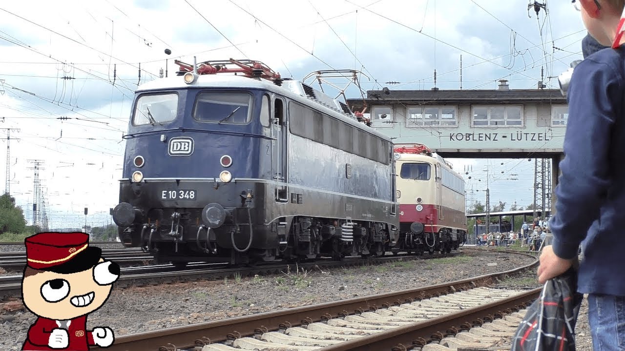 PFIFF und LAUTES N28H Schaltwerk von E10 348 | Lokparade Koblenz