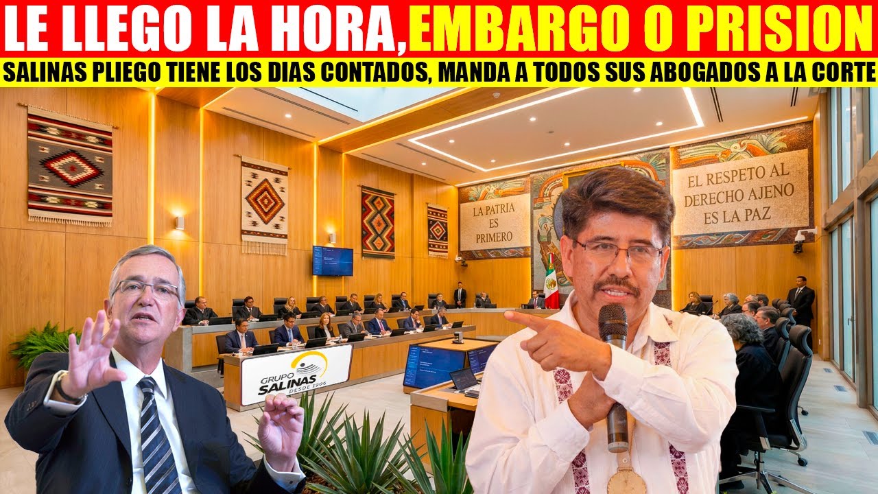 MIRA:SE LE ACABO EL TIEMPO A SALINAS PLIEGO, LA DECISIÓN ESTA TOMADA, LE LLEGO LA HORA