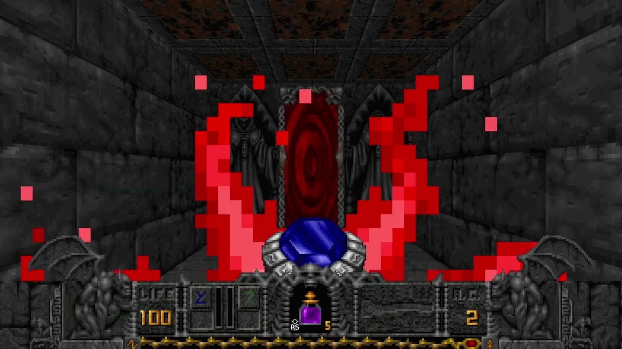 HERETIC + HEXEN Hexen: Beyond Heretic Daedolon The Mage Winnowing Hall Seven Portals Start 06.12.25