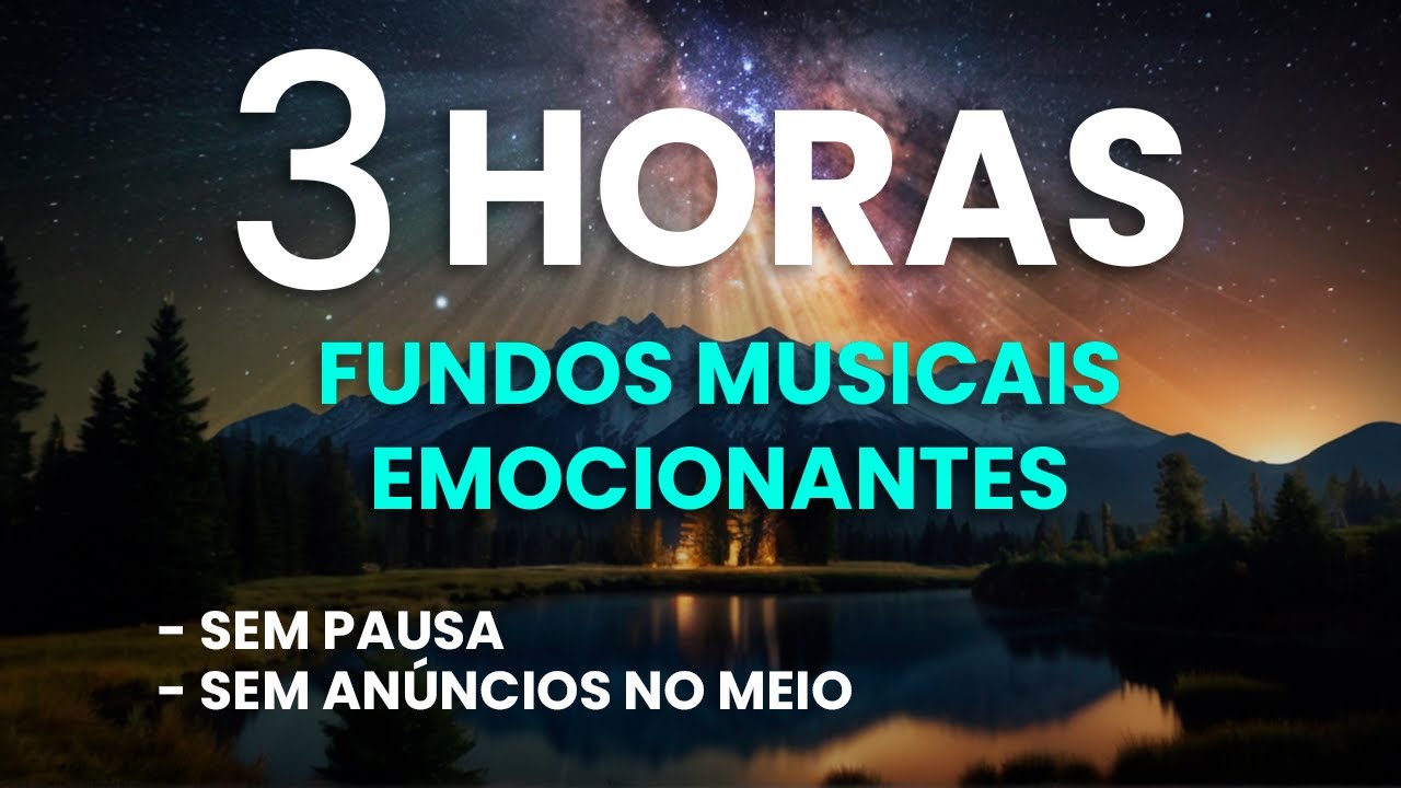 Fundo Musical Para Oração e Adoração | 3 Horas de Louvor com os Mais Emocionantes