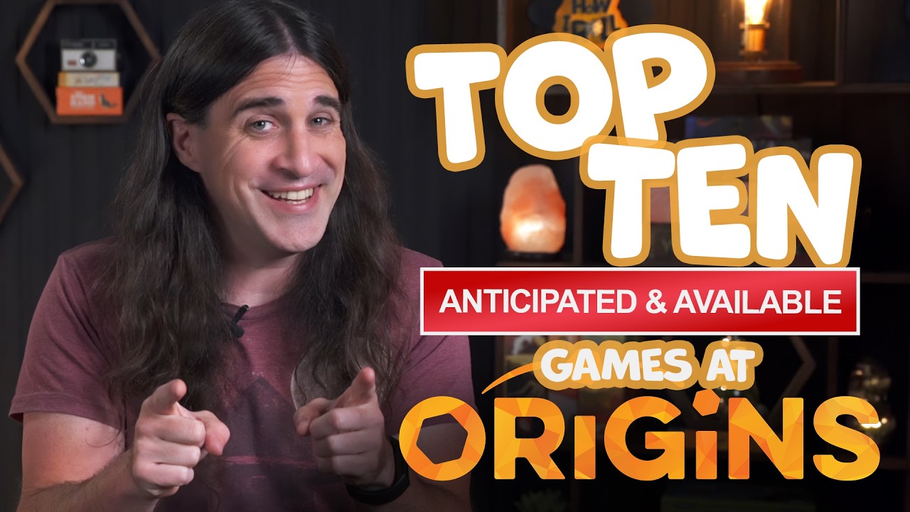 Top 10 Anticipated at Origins Game Fair 2026 - Available Games Only