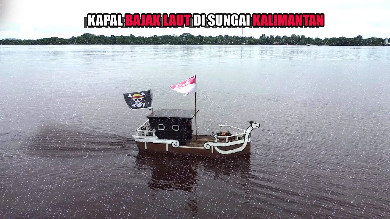5 HARI PASANG MESIN KAPAL BAJAK LAUT, BERBURU & BERLAYAR DI SUNGAI BESAR KALIMANTAN😅 #bocahpecicilan