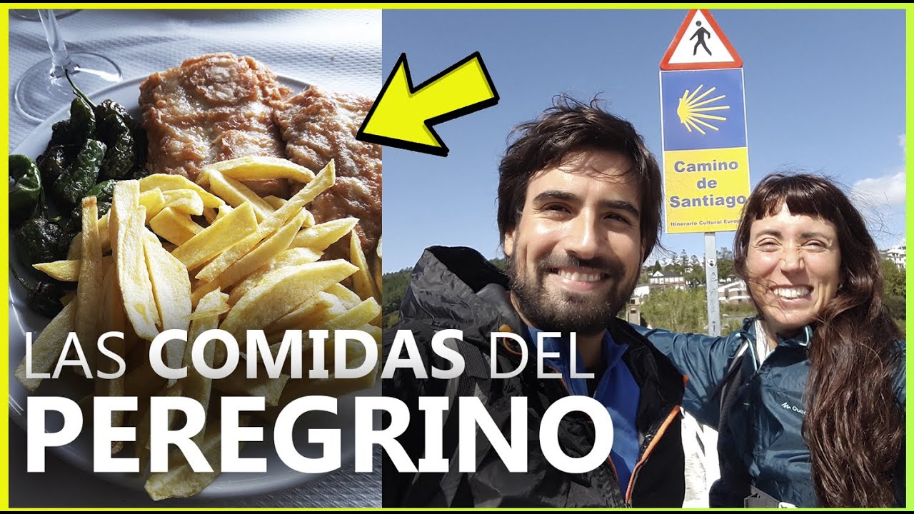 MEN&Uacute; PEREGRINO del CAMINO DE SANTIAGO 🍗💥🍺 Galicia es una delicia | VUELTALMUN