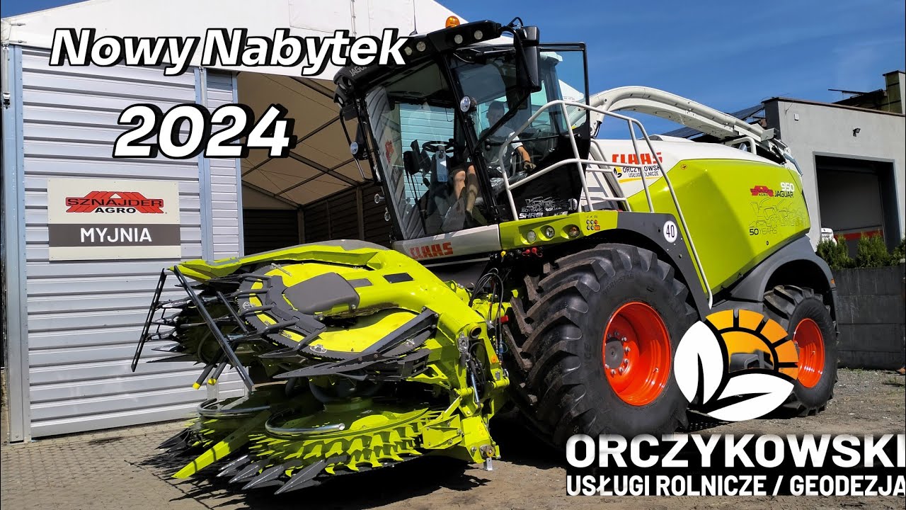 Nowy Nabytek 2024🤯 Claas Jaguar 950 SCHREDLAGE🤯 U.R ORCZYKOWSKI 😍 Potężna inwestycja🤯😁
