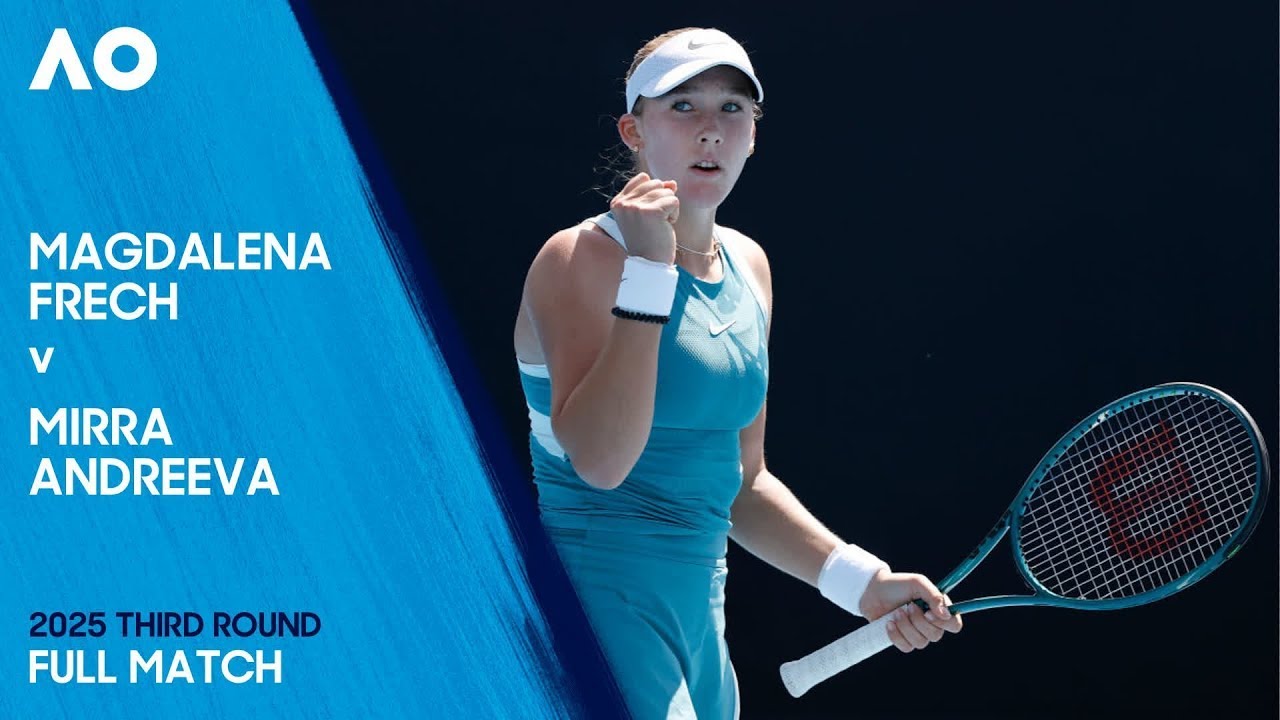 Magdalena Frech v Mirra Andreeva Full Match | Australian Open 2025 Third Round