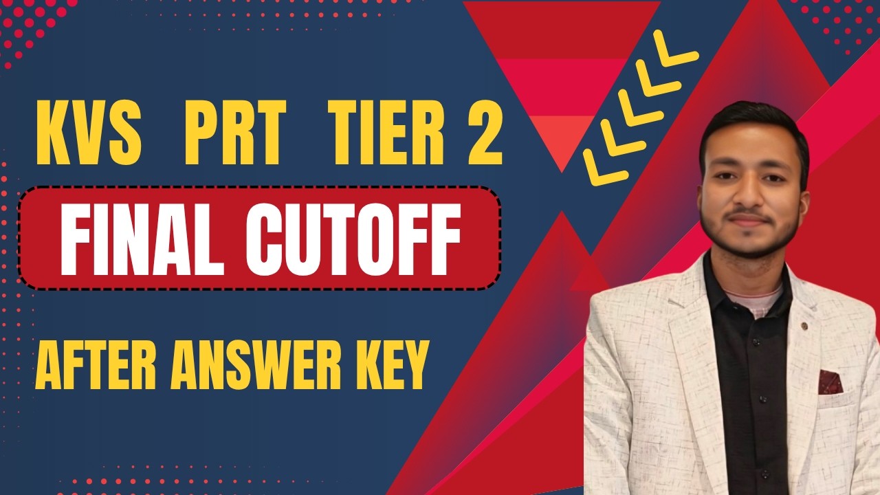 KVS PRT TIER 2 FINAL CUT OFF AFTER OFFICIAL ANSWER KEY #kvsprttier2 #kvsprttier2cutoff #kvsprtcutoff