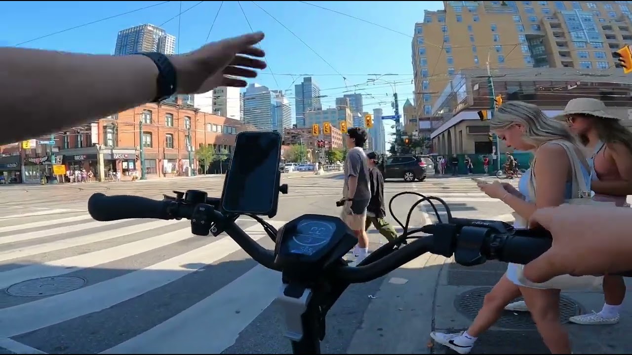 E-scooter Crash in Toronto (my fault lol)