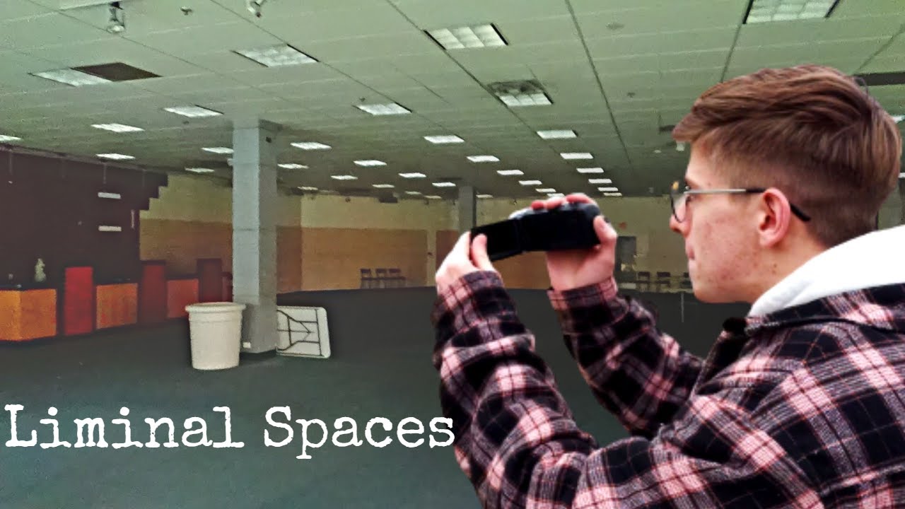 Taking Liminal Space Photos in a Dead Mall