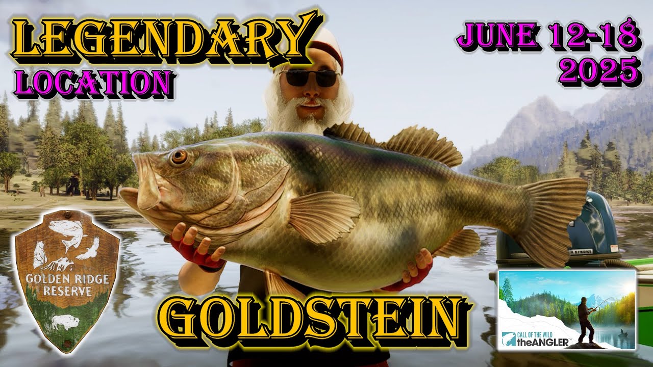 Golden Ridge Reserve Legendary Fish Location - June 12-18 2025 - Call of the Wild: The Angler