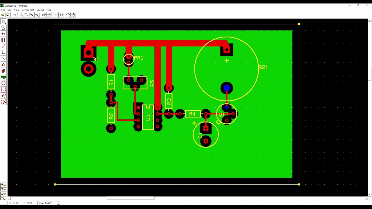 Express SCH & Express PCB Tutorial (Burglar Alert System)