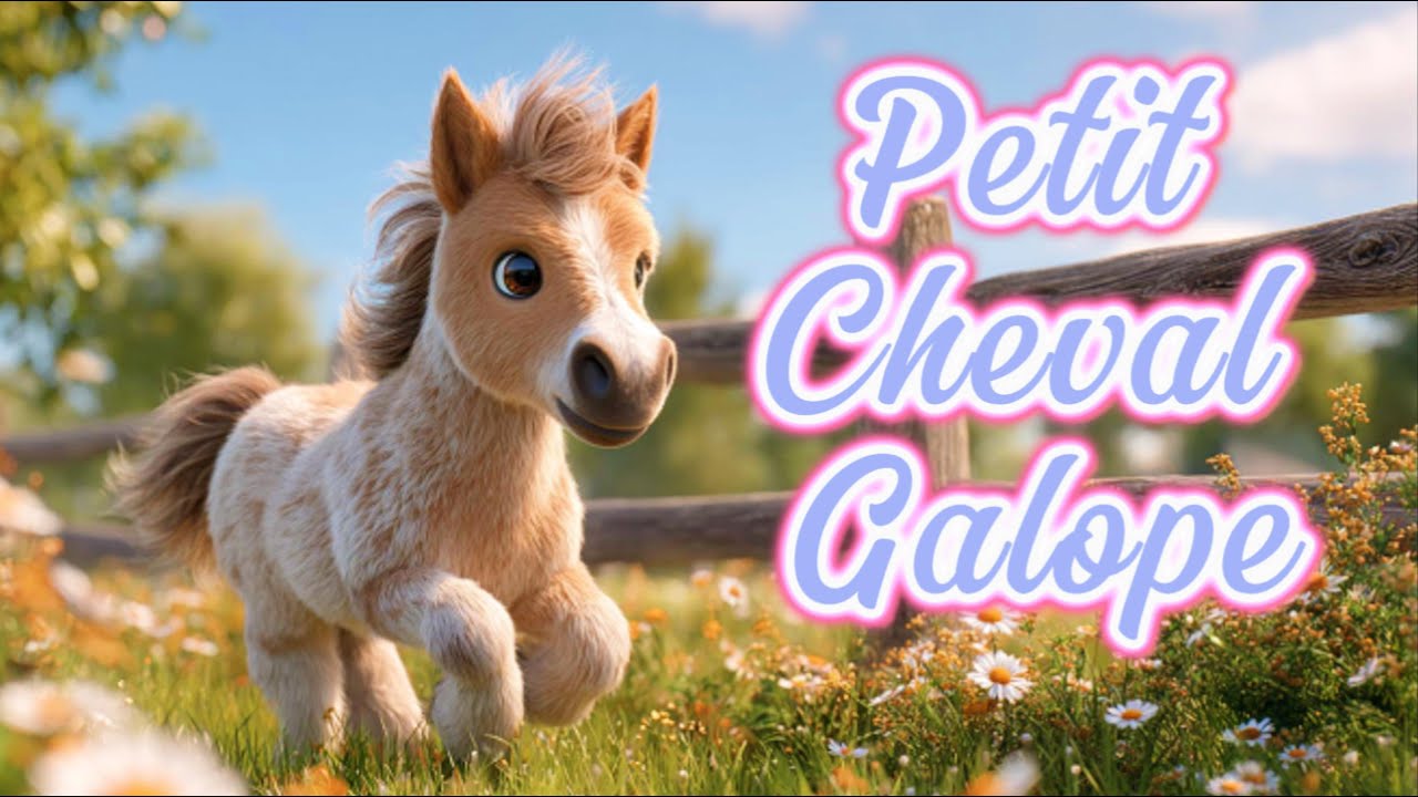 Petit Cheval Galope remix - Chansons maternelle &ndash; Chansons enfantines &ndash; Comptines pour enfants