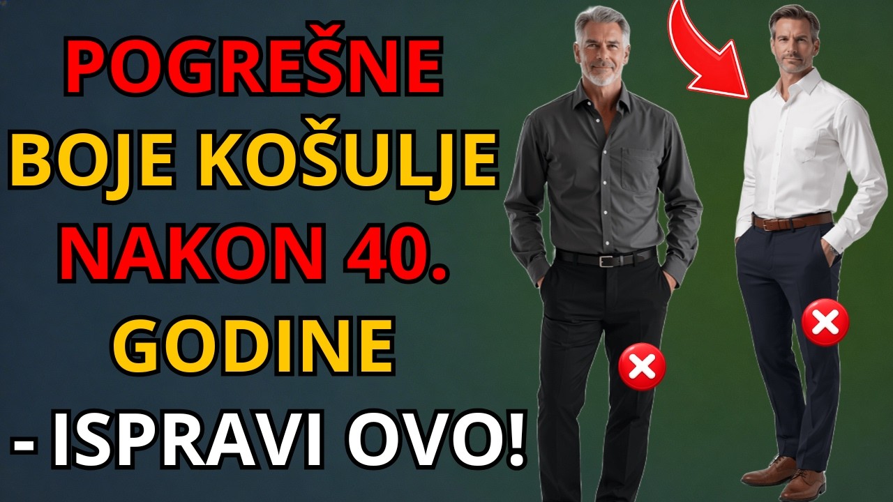 4 Osnovne Košulje koje Svaki Muškarac Nakon 40. Treba Imati u Svom Ormaru
