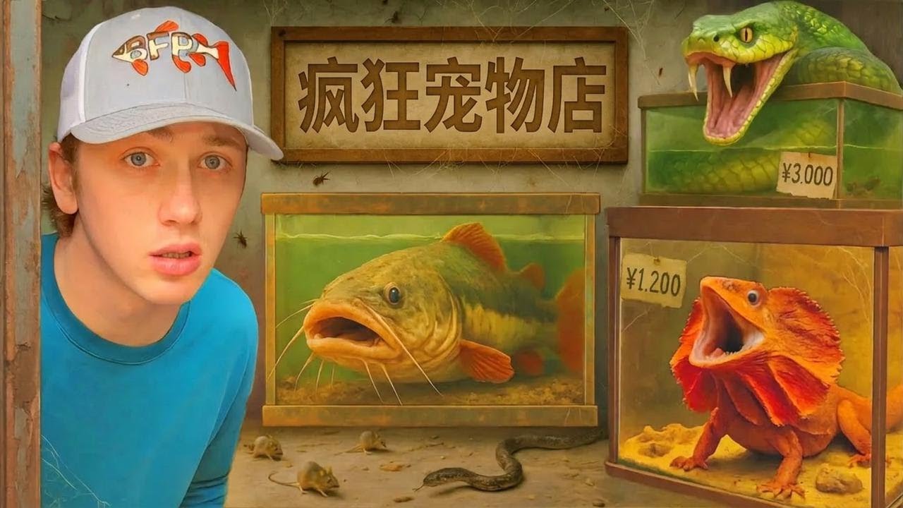 偶然发现一家被遗弃的宠物店！