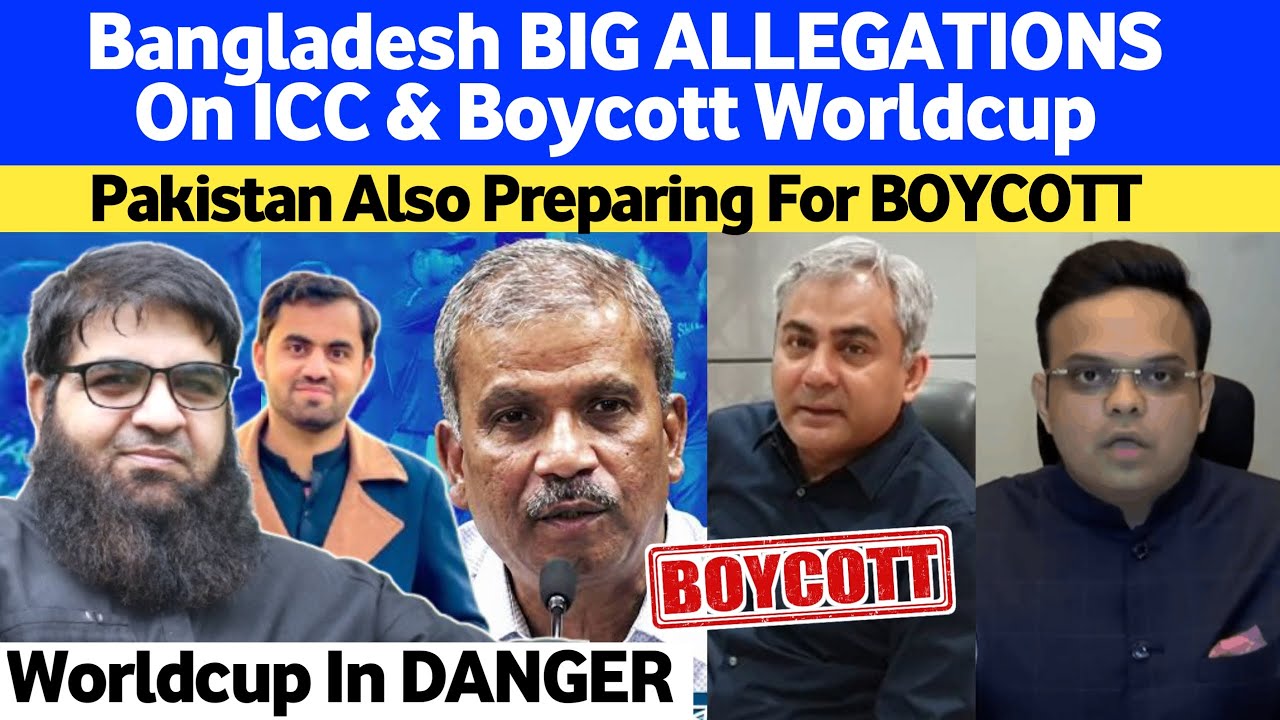 Bangladesh BIG Allegations On India Bcci & Announce BOYCOTT Of Worldcup | Will Pakistan Follow Ban?