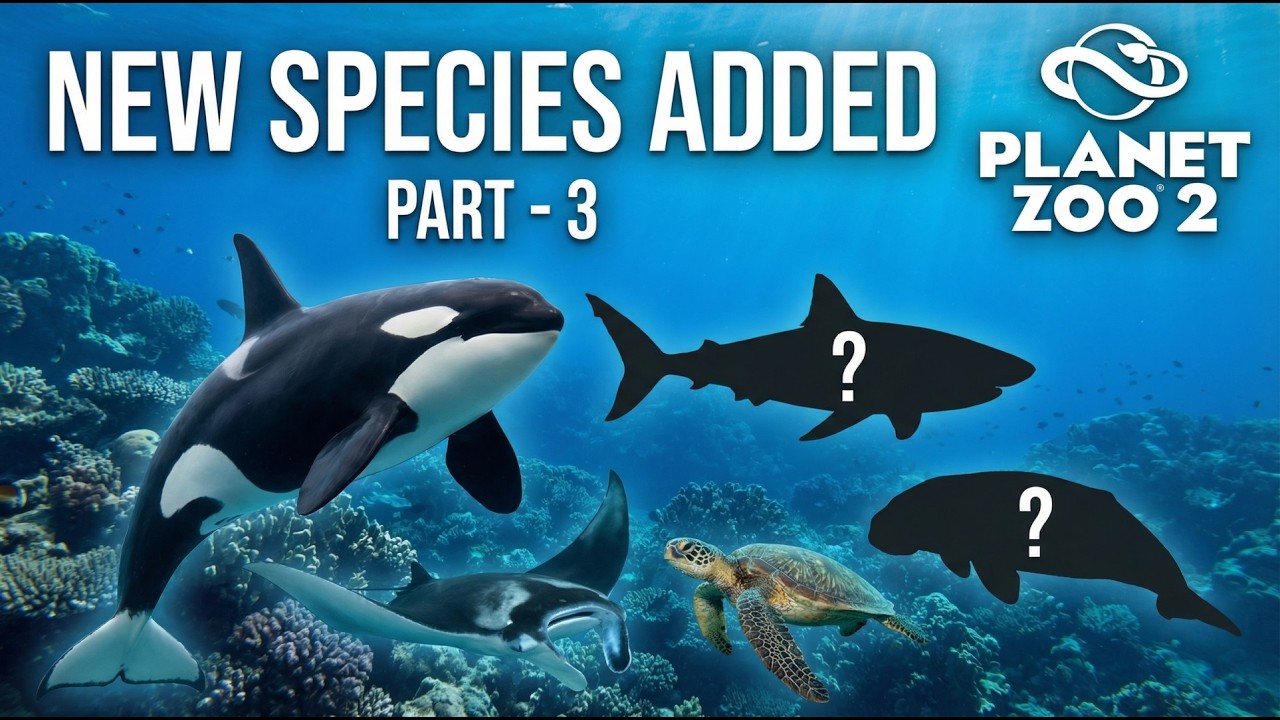 NEW SPECIES ADDED in Planet Zoo 2 🐯 | Part 3 Gameplay Update
