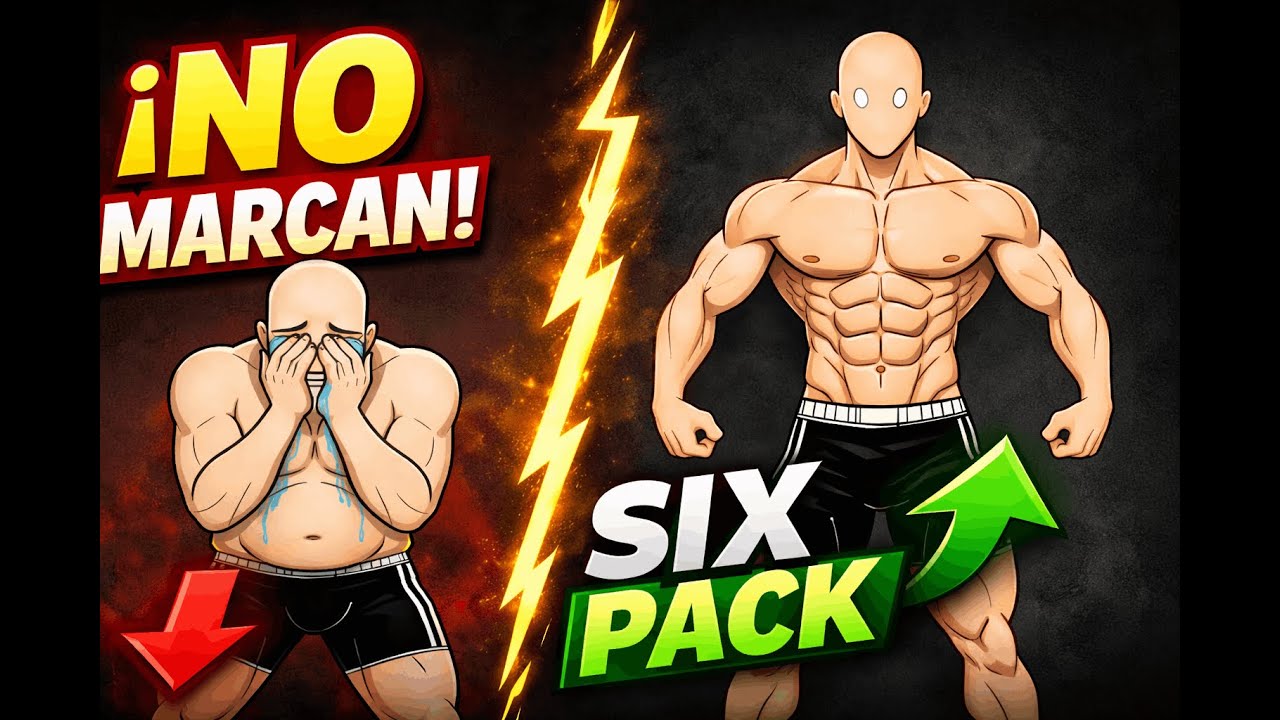 ¿Tus abdominales no se marcan? Haz esto para quemar grasa