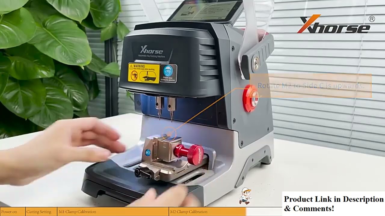 Xhorse Dolphin 2 XP-005L Installation Video | Auto Key Cutter with Adjustable Display