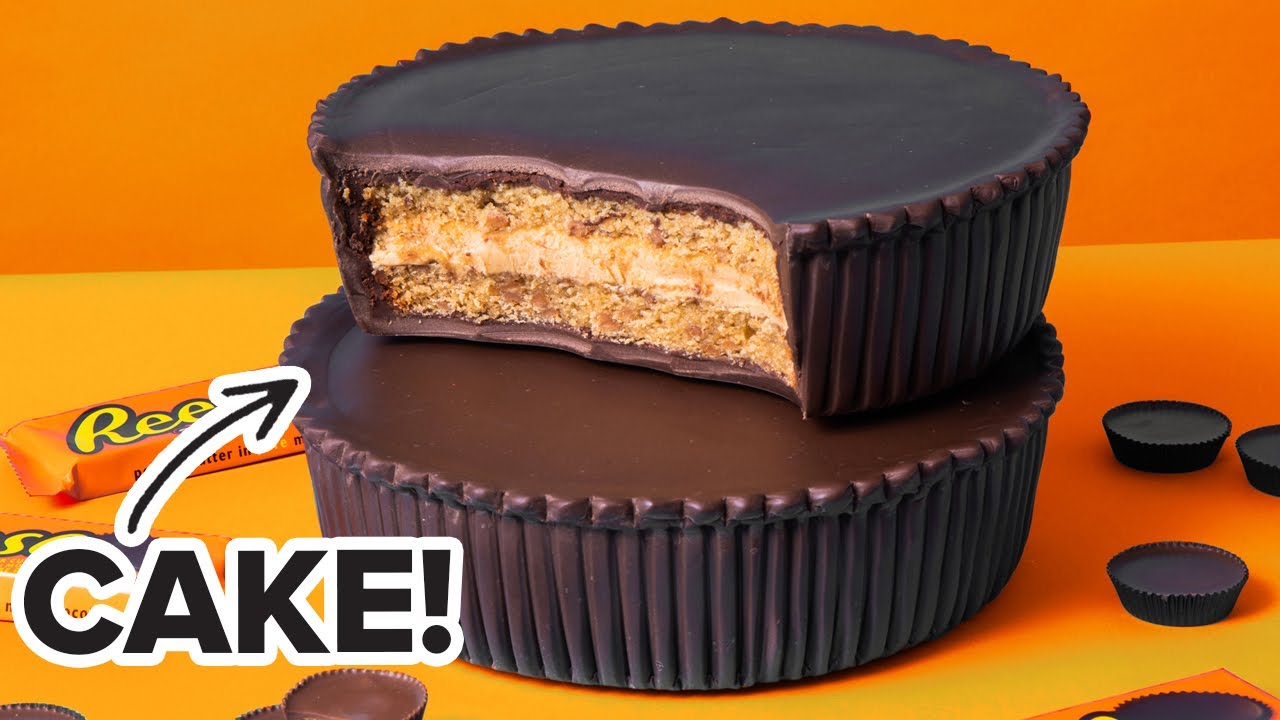 7 POUND Reese Cup! We Made GIANT Twix, Hostess Cupcake... | How To Cake It Step By Step