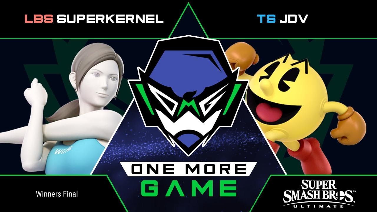 One More Game - LBS | SuperKernel (Wii Fit Trainer) VS TS | JDV (Pac-Man) - Top 4
