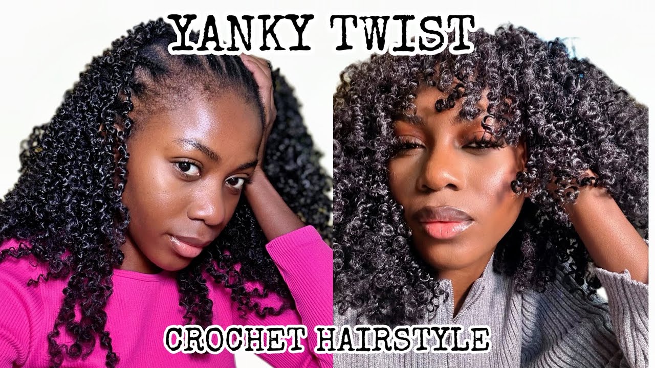 COOKOO Yanky Twist Crochet Hairstyle| DIY crochet for beginners.