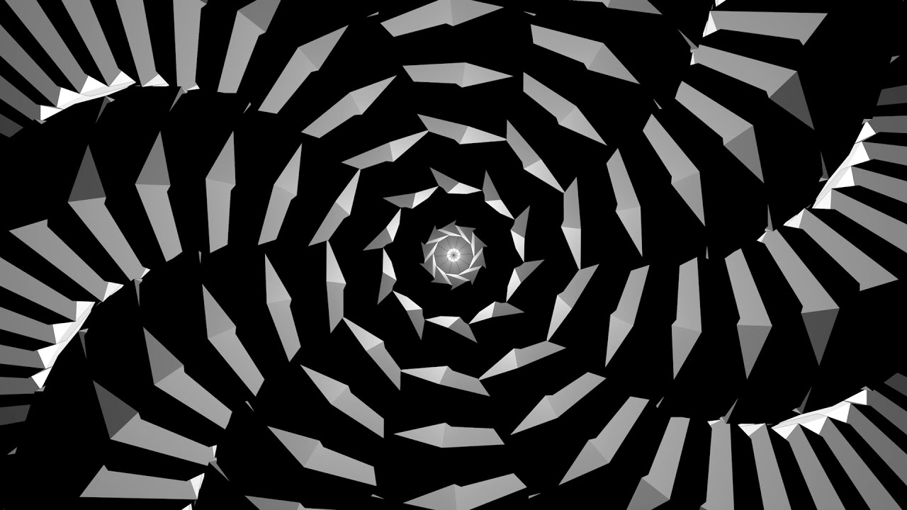 VJ Clip - Black and white Loop