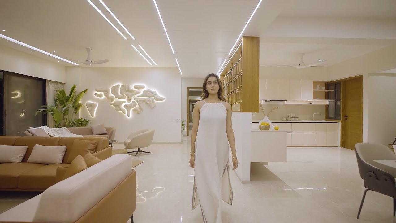 Keystone 48 - 4B2HK Sample House Flat by Vihav Group on Vasna-Bhayli Road, Vadodara.