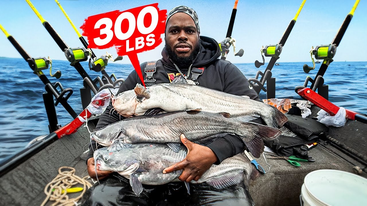 300 Pounds Of Catfish Caught In One Fishing Trip!!!