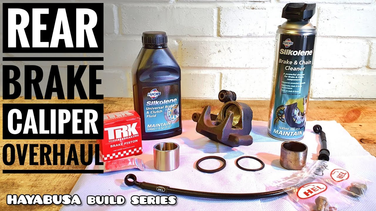 Rear Brake Caliper Overhaul - Hayabusa Build Series