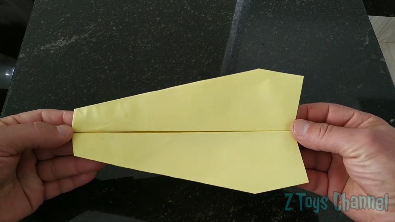 Como fazer um AVIÃO DE PAPEL que voa muito alto!!!