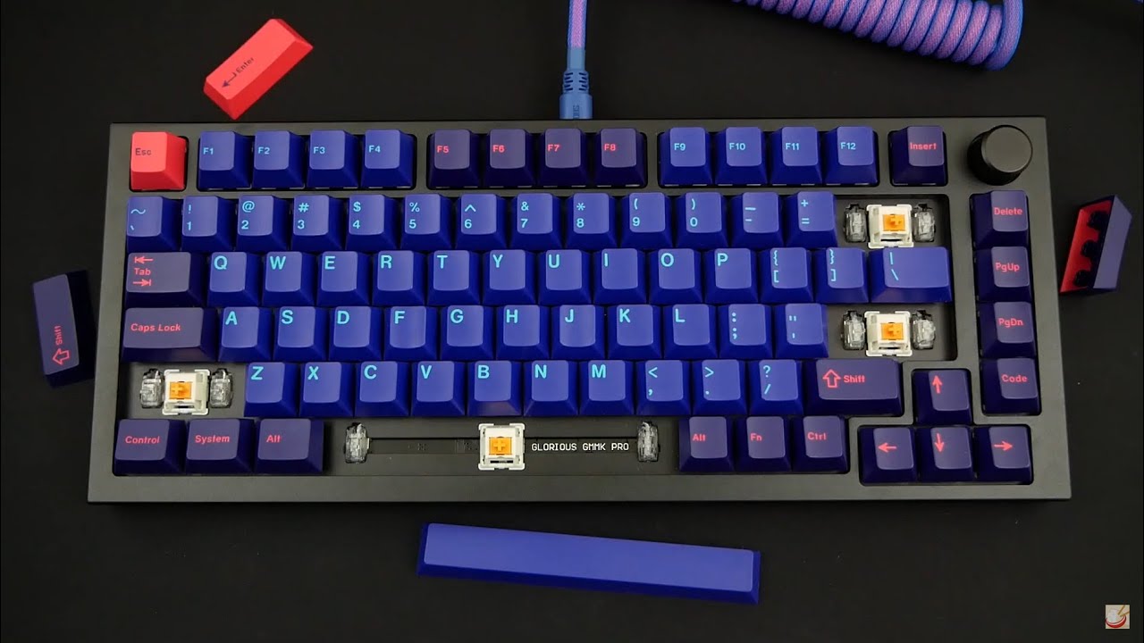 Клавишные колпачки Glorious GMMK Pro, Glorious Pandas и GMK Laser || Распаковка, обзор и проверка...
