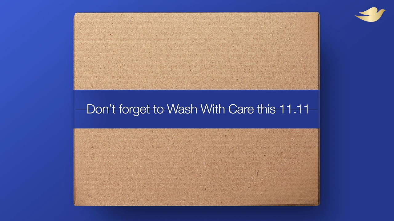 Ready for 11.11? #WashWithCare with Dove