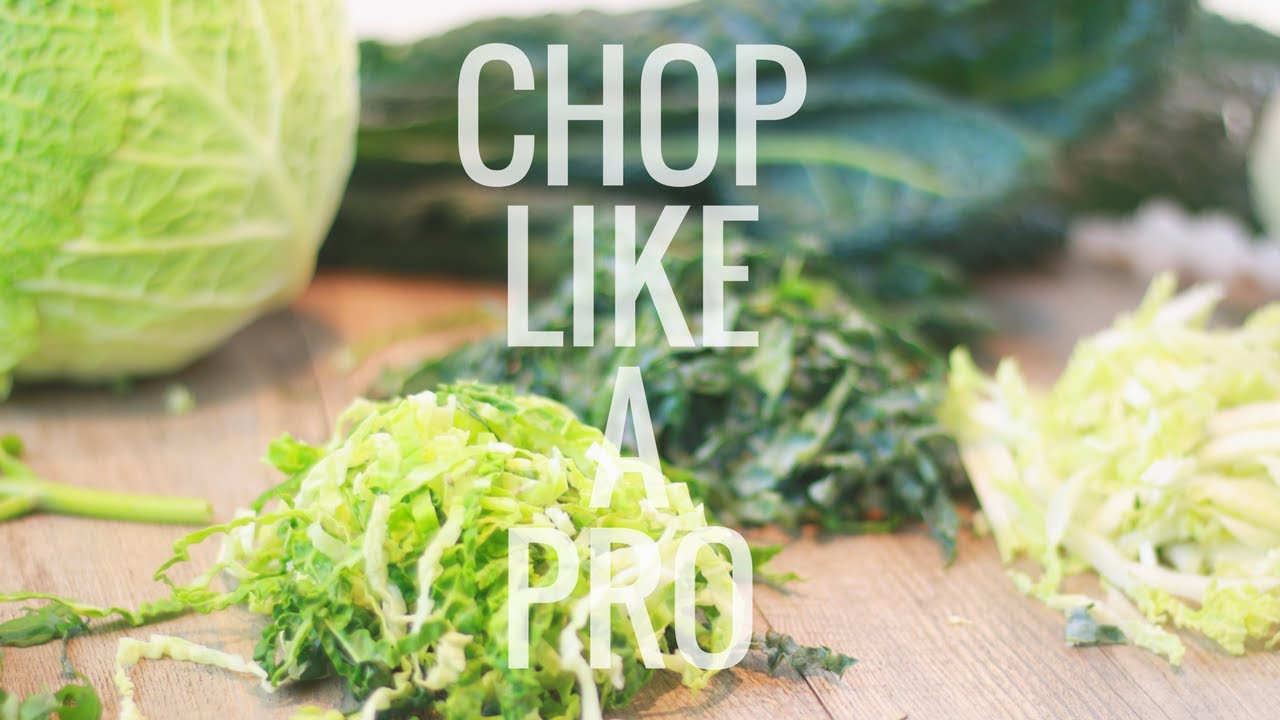 How to Chop Leafy Greens Like a Pro: Chiffonade