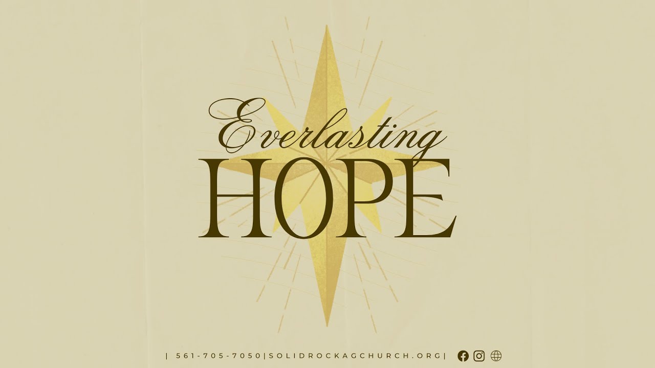 EVERLASTING HOPE | SUNDAY NOVEMBER 30TH | PAS. SAMUEL CHANDRAN