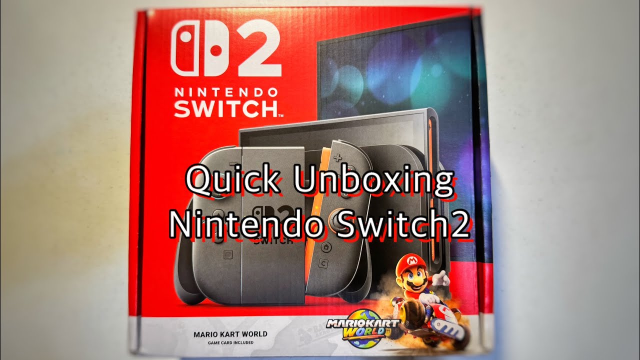 Nintendo Switch 2 - Quick Unboxing