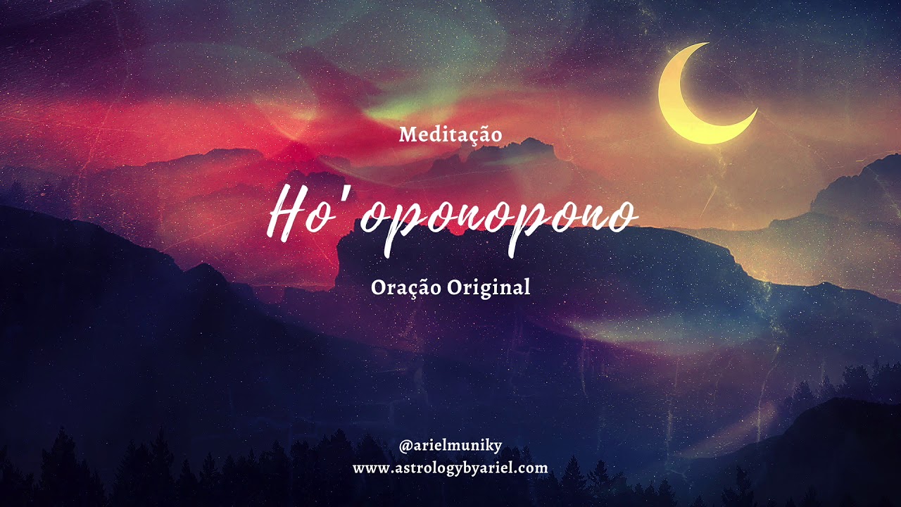 MEDITA&Ccedil;&Atilde;O HO'OPONOPONO -  ORA&Ccedil;&Atilde;O ORIGINAL