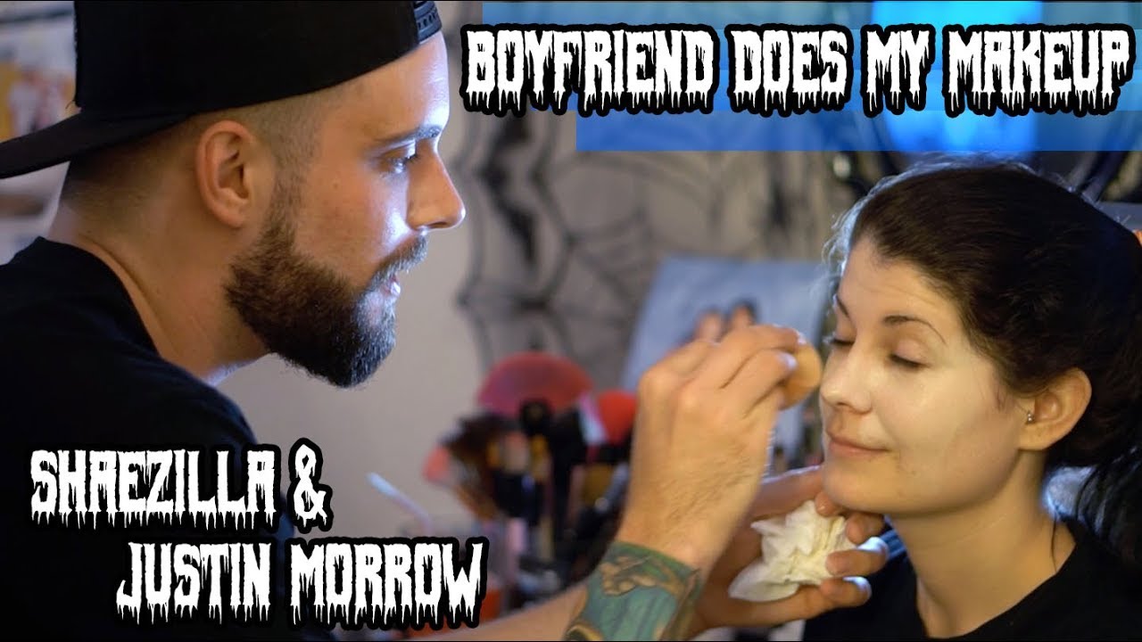 Boyfriend Does My Makeup: Shaezilla and Justin Morrow