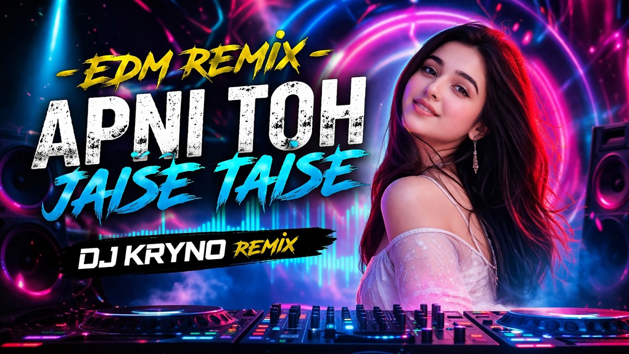 Apni Toh Jaise Taise (EDM Remix) | 90s Bollywood Party Remix | DJ Kryno