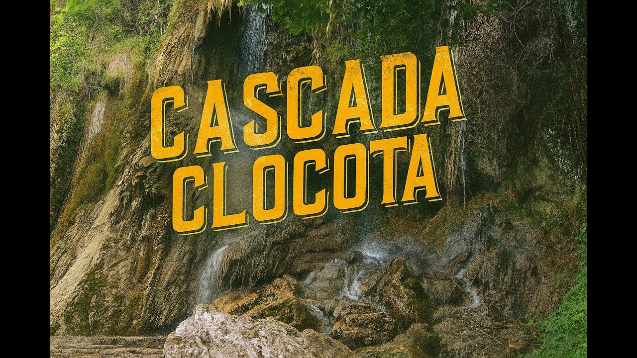 Cascada Clocota, filmare detaliată si muzică de relaxare - Iulie 2025