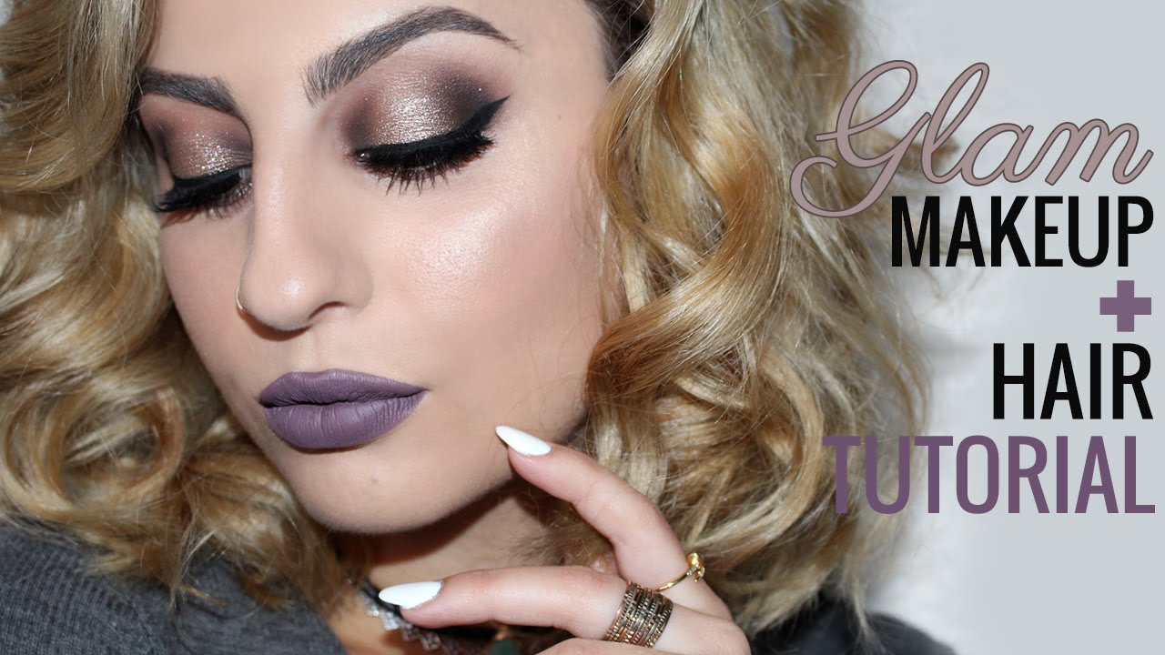 Glam Makeup & Hair Tutorial! feat. ColourPop Birthday Boy