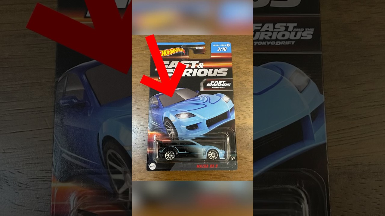 Pierwsza Mazda RX-8 w historii HotWheels 🔥 #hotwheelspoland #hotwheelspolska