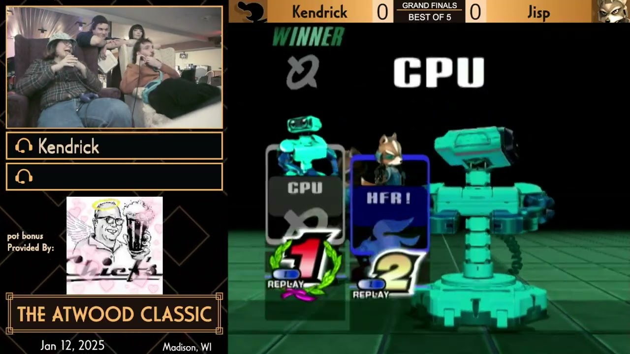 Jisp (Fox) vs Kendrick (ROB) - The Atwood Classic #35 Grand Finals