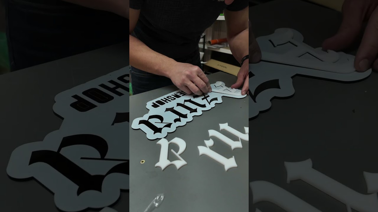 Xtool P2 dual layer sign laser engraving ⚡️😍