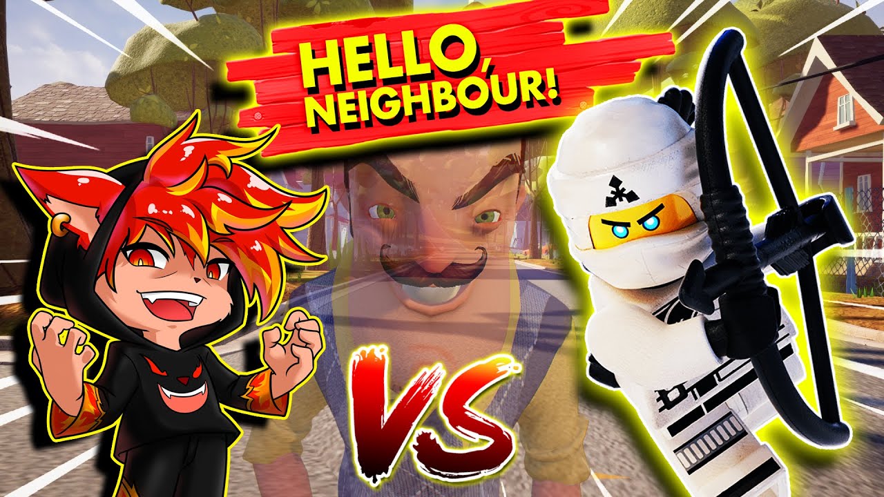 CHIPMUNK vs NINJAGO ZANE | Hello Neighbor Mod